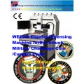 WELDO Automatic Painting Machine for Custom souvenir military challenge coin 