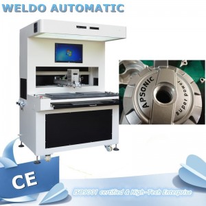 Supply automatic visual painting motorcycle cover lettering Machine